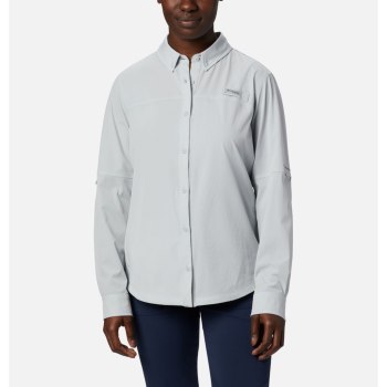 Columbia Ženske Košulje - Coral Point Long Sleeve Woven Sive | QEXD-38510